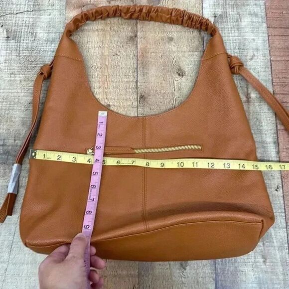 NWOT LAGGO Bella-British Tan Slouchy Bag - Picture 7 of 13